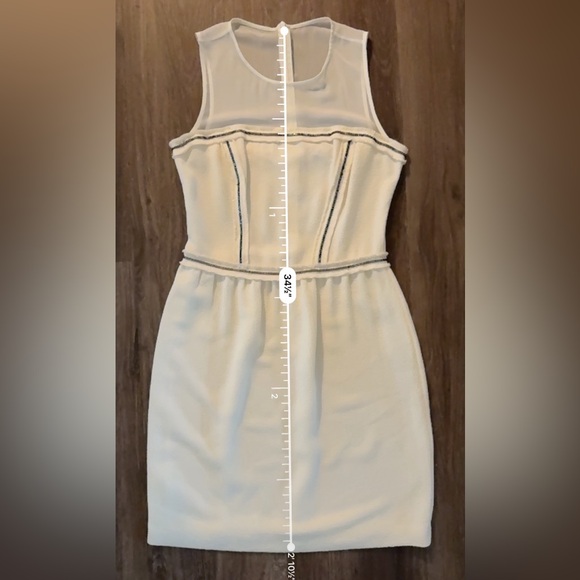 Sandro Rapprochement Dress in White - Picture 10 of 15